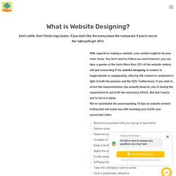 Website Designing Services