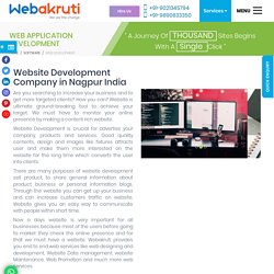 Website Designing and Development Company Nagpur India