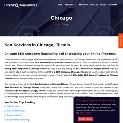 Website Designing And Development Services Illinois