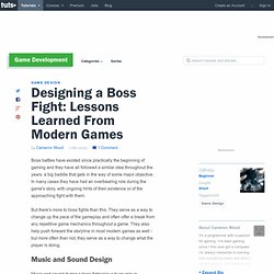 Designing a Boss Fight: Lessons Learned From Modern Games