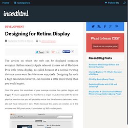Designing for Retina Display