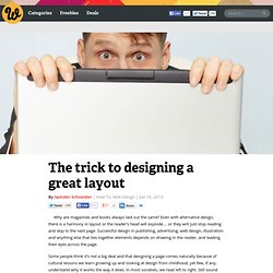 The trick to designing a GREAT layout
