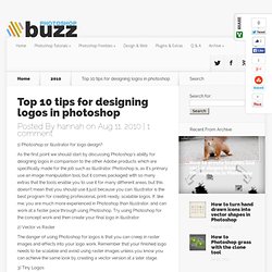 Top 10 tips for designing logos in photoshop - photoshopbuzz.com
