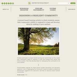 Designing a Resilient Community