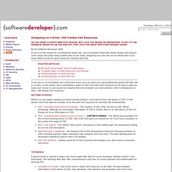 Designing on a Dime: 100 Freebie CSS Resources - Software Develo