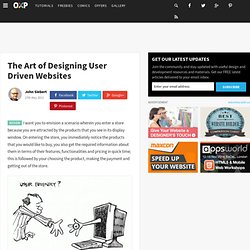 The Art of Designing User Driven Websites