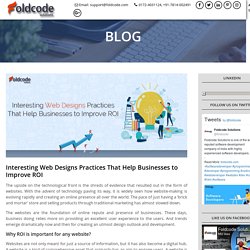 Web Designs Trends 2019 That Help Businesses to Improve ROI
