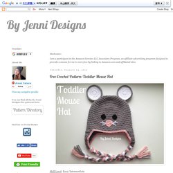 Free Crochet Pattern: Toddler Mouse Hat