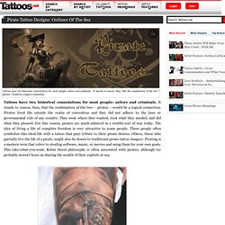 Pirate Tattoo Designs: Outlaws of the Sea - Tattoo Meanings