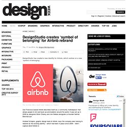 DesignStudio creates ‘symbol of belonging’ for Airbnb rebrand