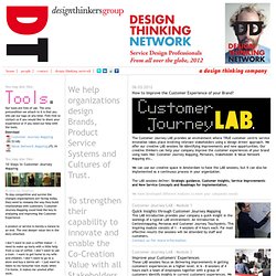 Service Design Amsterdam Customer Journey Lab Design Thinking
