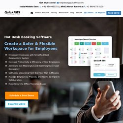 Desk Booking & Sharing Software