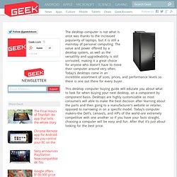 Geek - Desktops