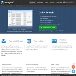Quick Search - Best Free Desktop Search Tool to Locate a File Instantly