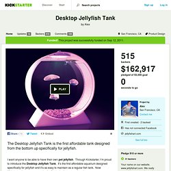 Desktop Jellyfish Tank by Alex