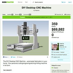 DIY Desktop CNC Machine by Stephen