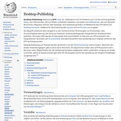 Desktop-Publishing