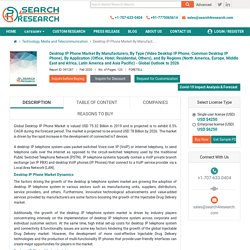 Desktop IP Phone Market Outlook to 2026 - Search4Research