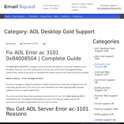 Get Soluions for all Aol Desktop gold Issues