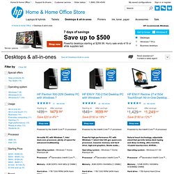 Desktop & all-in-one PCs