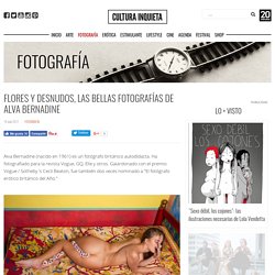 Flores y desnudos, las bellas fotografías de Alva Bernadine - Cultura Inquieta