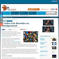 L'ordre et le désordre en enseignement