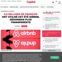 8,5 millions de Français ont utilisé cet été Airbnb, désormais plus transparente