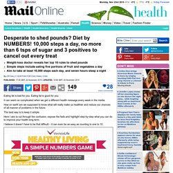 Desperate to shed pounds? Try Diet by NUMBERS!