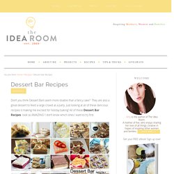 Dessert Bar Recipes