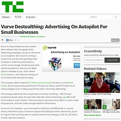 Vurve Destealthing: Advertising On Autopilot For Small Businesses