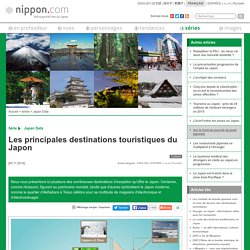 Les principales destinations touristiques du Japon