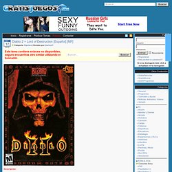 Descargar Diablo 2 + Lord of Destruction [Español] [MF