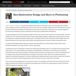 Non-Destructive Dodge and Burn in Photoshop - Photo Editing Tutorial