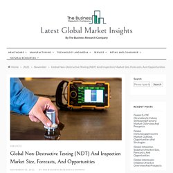 Global Non-Destructive Testing (NDT) And Inspection Market Size, Forecasts, And Opportunities - Latest Global Market Insights