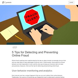 5 Tips for Detecting and Preventing Online Fraud: gratesbb