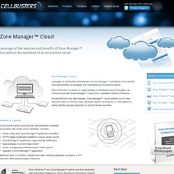Zone Manager Cloud - Real Time Alerts of Cellphone Usage