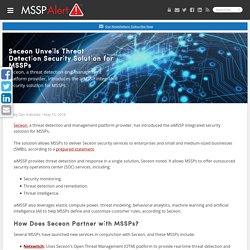 Seceon Unveils Threat Detection Security Solution for MSSPs