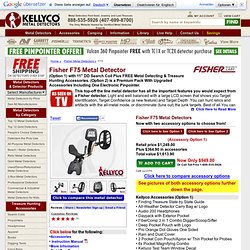 Fisher F75 Metal Detector For Sale - Kellyco Metal Detectors