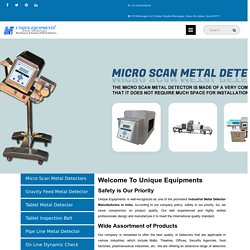 Metal Detectors Manufacturers in India, Hand Held Metal Detector Suppliers, Exporters India