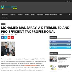 Mohamed Mansaray: A Determined and Pro-Efficient Tax Professional