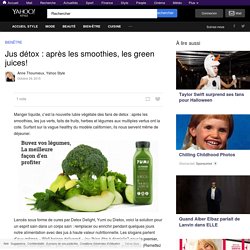 Jus détox : après les smoothies, les green juices!