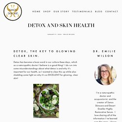 Detox and Skin Health — Sanos Skincare