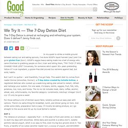 7 Day Detox - Weight Loss Diet Plan - Detox Diets