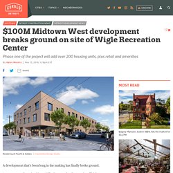 Detroit’s Midtown West development breaks ground on site of Wigle Recreation Center