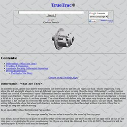 Detroit TrueTrac® Differential