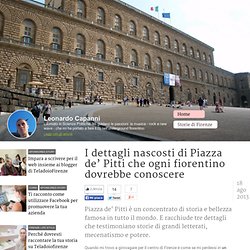 Piazza de' Pitti e i dettagli nascosti che ogni fiorentino dovrebbe conoscere