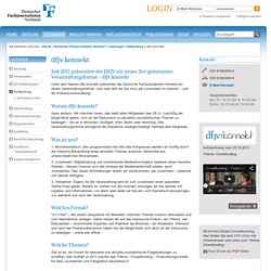 konnekt - dfjv.de - Deutscher Fachjournalisten-Verband