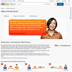 eBay Deutschland – eBay-Käuferschutz bei Bezahlung mit PayPal