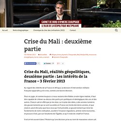 Crise du Mali : Deuxième partie