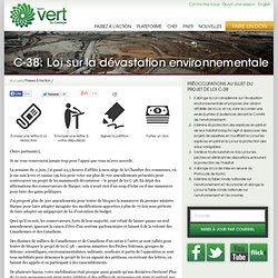 Environmental Devastation Act